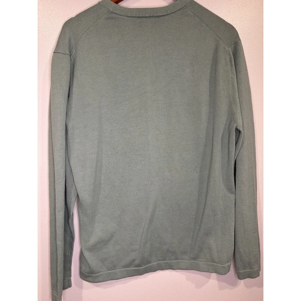 Banana Republic Mens Sweater XL V Neck Knit Cotton Classic Preppy Career‎ Basic